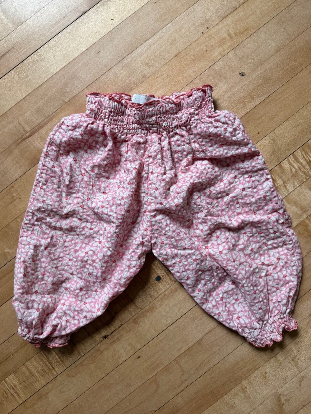 ZARA baby floral balloon pants